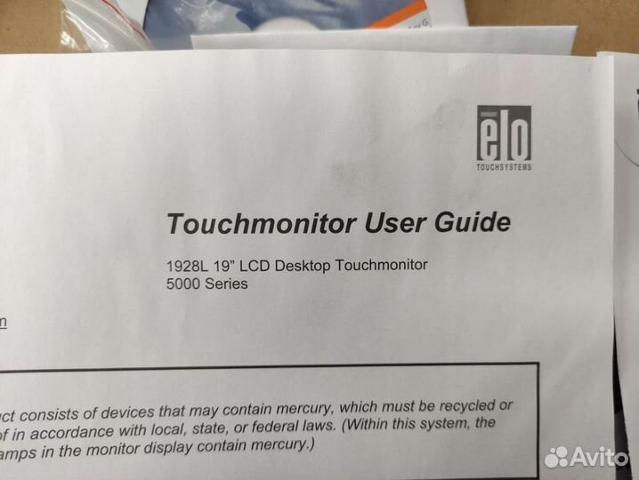 Сенсорный монитор 19