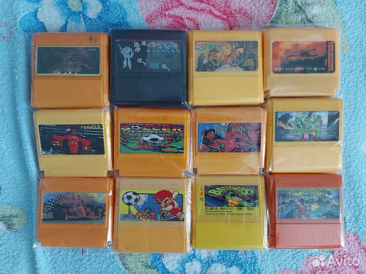 Картриджи Денди TV Game