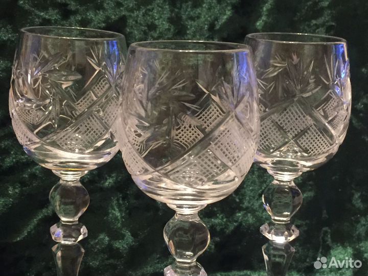 Хрусталь Бокалы Ваза
