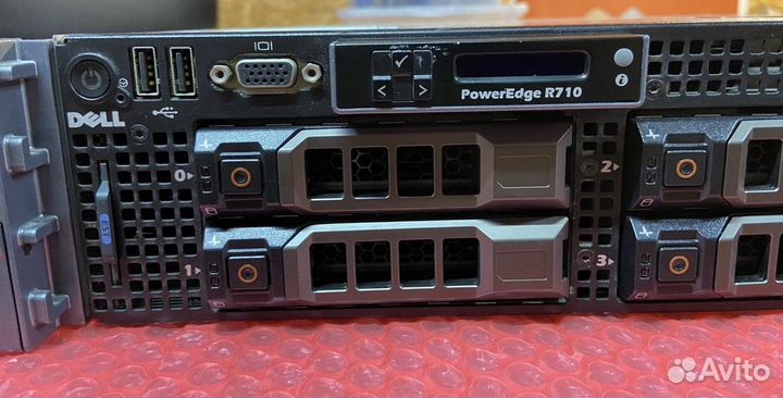 Сервер Dell PowerEdge r710