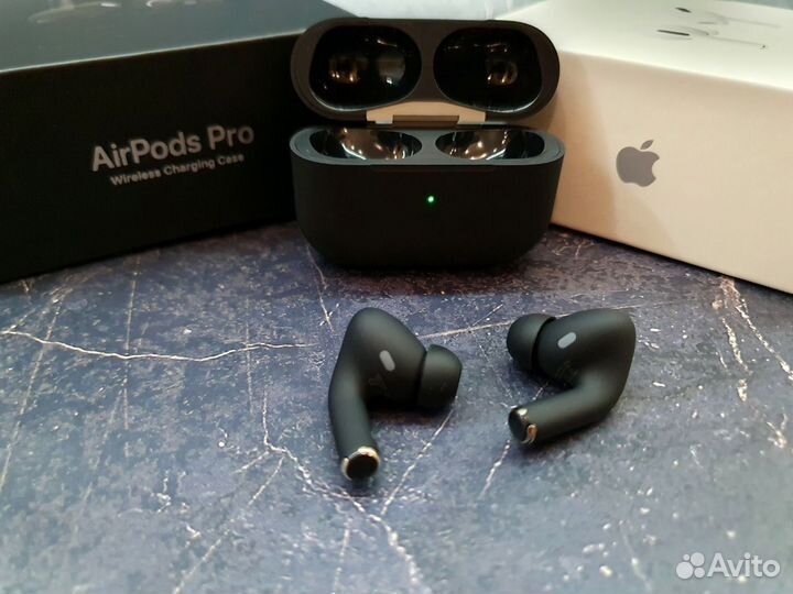 Airpods pro черные матовые