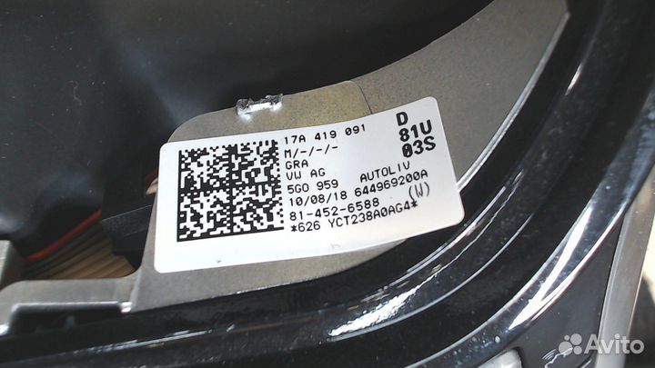 Руль Volkswagen Jetta 7 2018, 2019