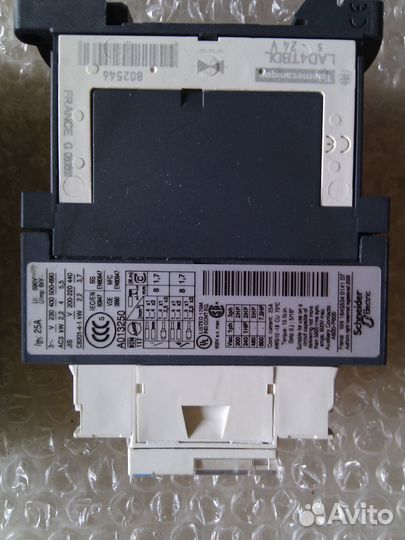 Контактор Schneider Electric LC1D09BL