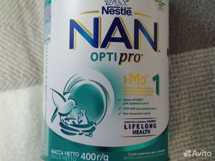 Детская молочная смесь nan