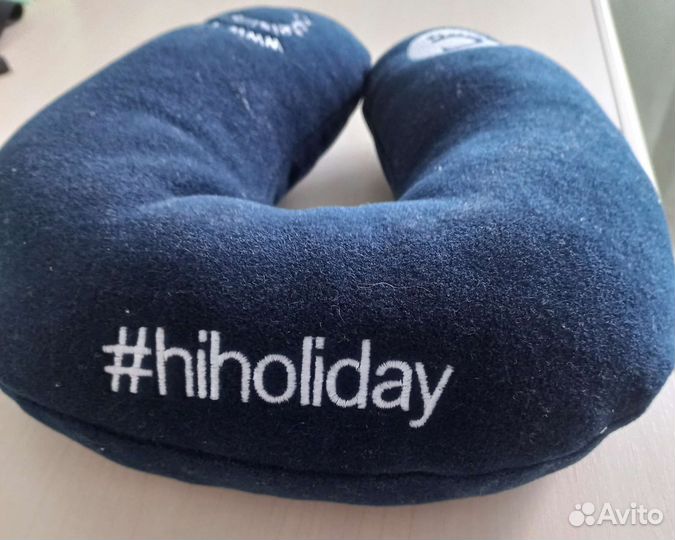 Подушка под шею дорожная новая и дорожный набор