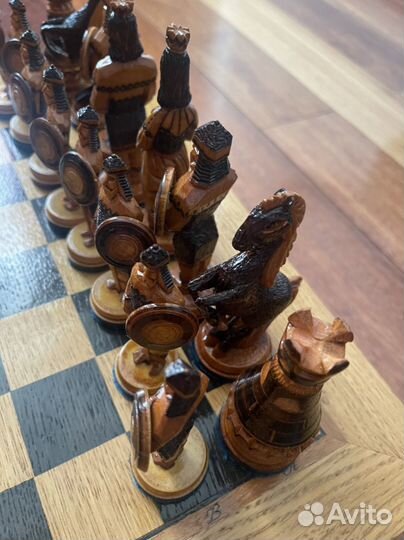 Шахматы натуральное дерово