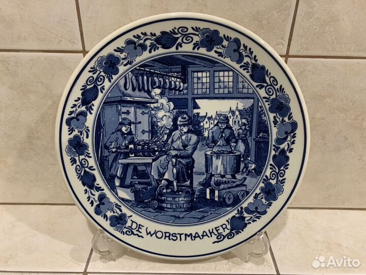 Тарелка декоративная Голландия