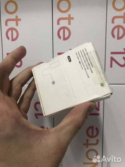 Apple 20w usb c power adapter + кабель Lightning