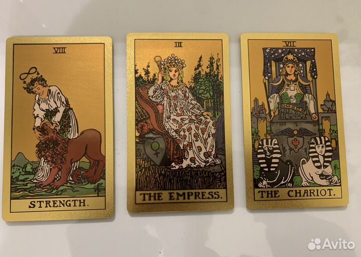 Пластиковое таро Уэйта 