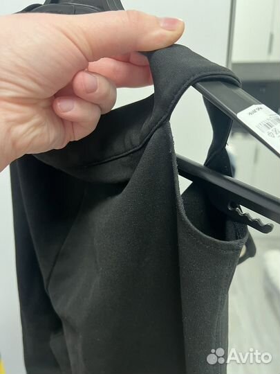 Брюки клёшь чёрные xs