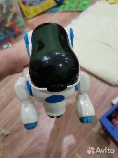 Развивающая гусеница и интерактивная собачка