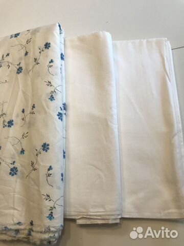 Отрез ткани хлопок СССР