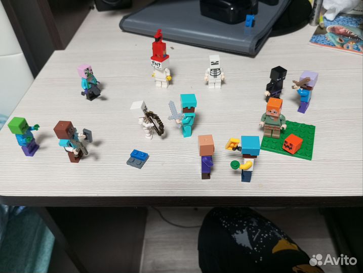 Фигурки lego майнкрафт