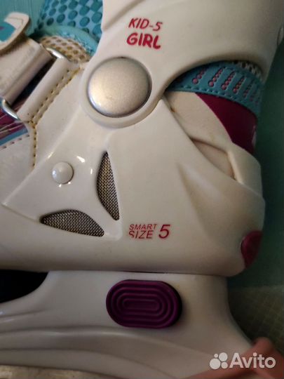 Коньки фигурные для девочки раздвижные Norway р.5