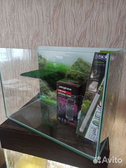 Аквариум 25л для красноухой черепахи