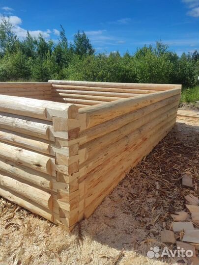 Сруб баня дом ручной рубки