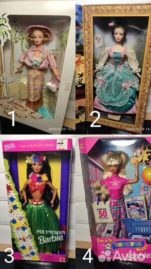 Обновление коллекционные Барби