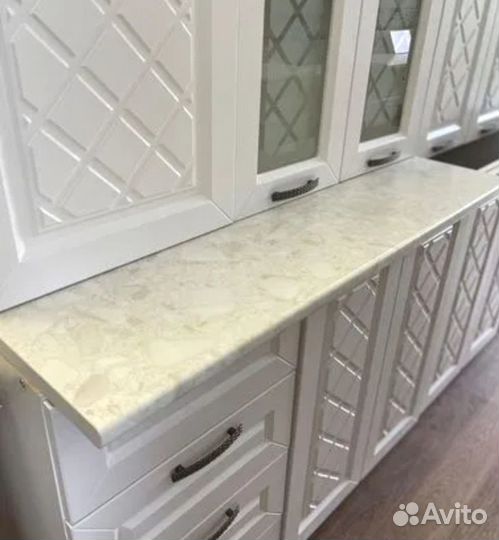 Кухня Агава Акация Белая 1,6