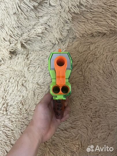 Nerf zombie strike пистолет