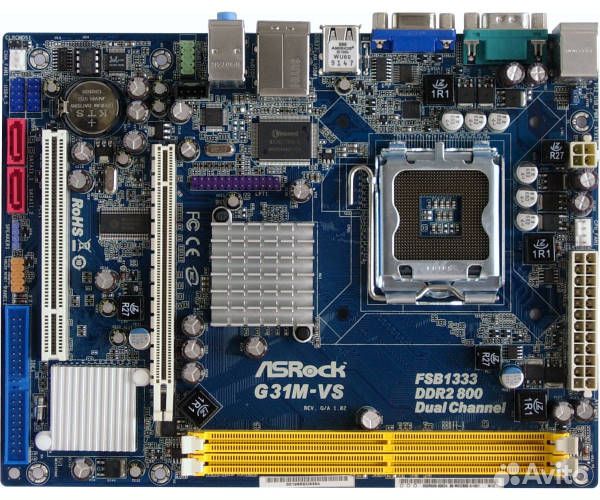 Материнская плата ASRock G31M-VS