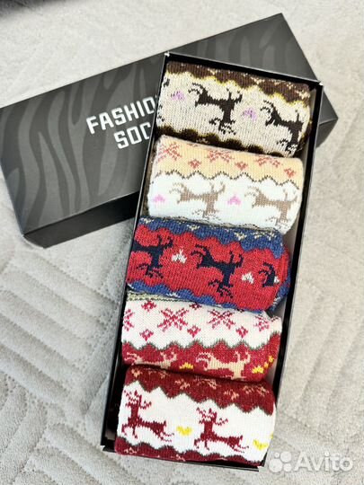 Подарочный набор женских носков новый