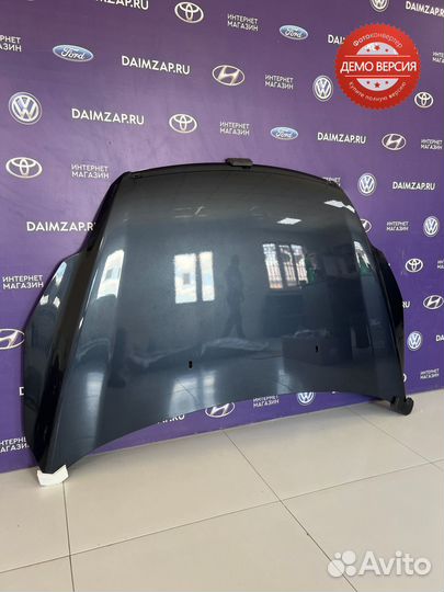 Капот Ford Focus 2 рестайлинг (2008) / темно-серый