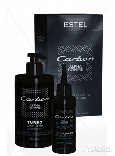 Набор шампунь, гель мужской для волос estel