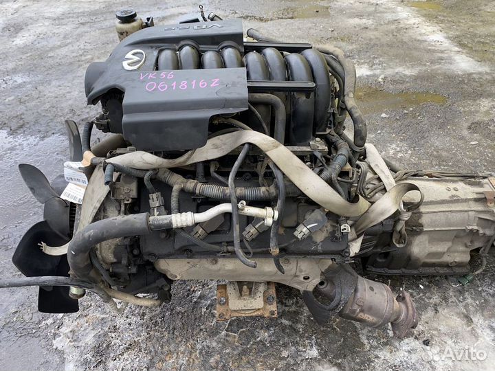 Двигатель VK56DE Infiniti QX56 JA60 88.658km VK56