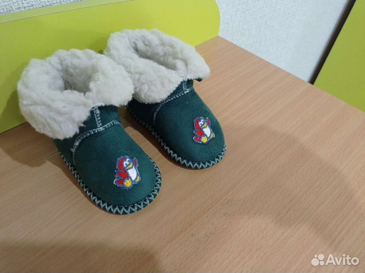 Пинетки из овчины