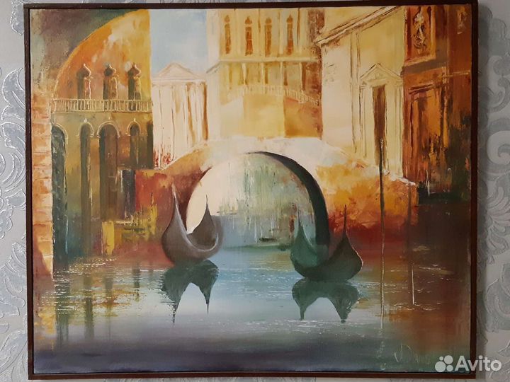 Картина маслом на холсте,художник Леднев А.А