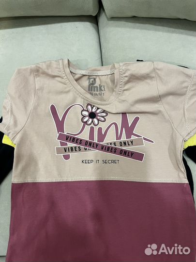 Вещи пакетом на девочку 104 110 116