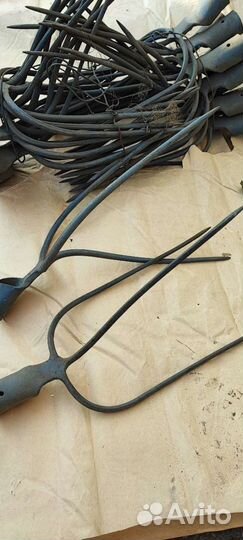 Вилы 3х рогие для сена СССР