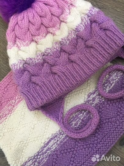 Шапка зимняя для девочки
