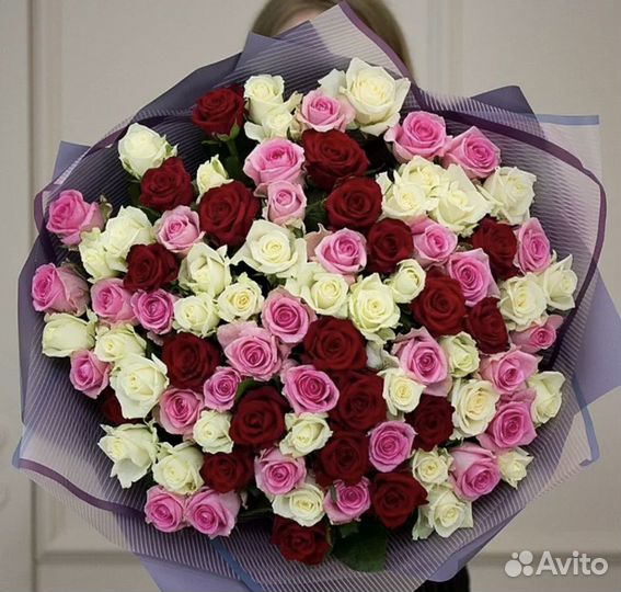 Микс розы букет (любое количество )