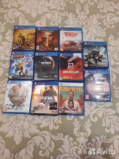 Игровые диски Sony PS4 PS5