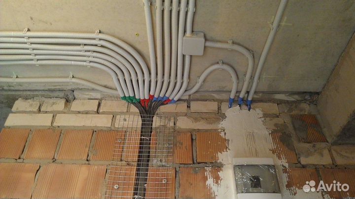 Электрика под ключ, штробление без пыли