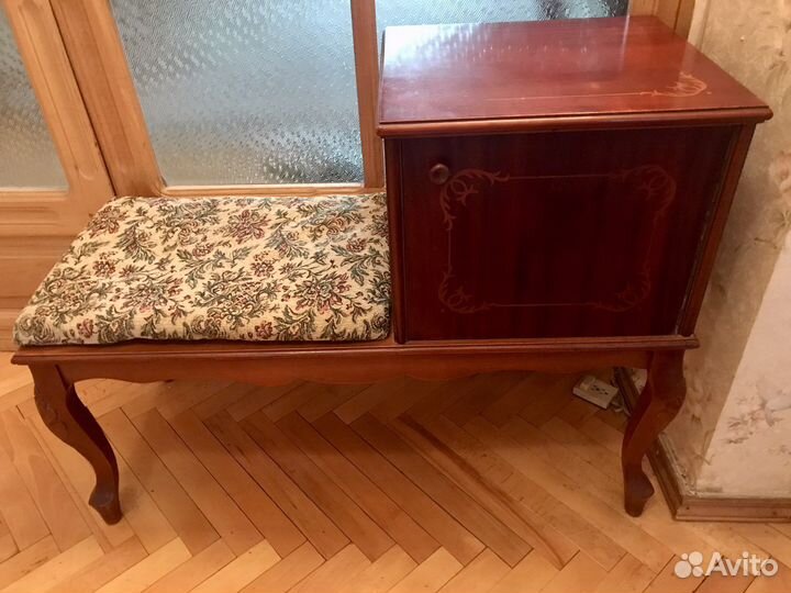 Тумба - банкетка в прихожую, Румыния, винтаж