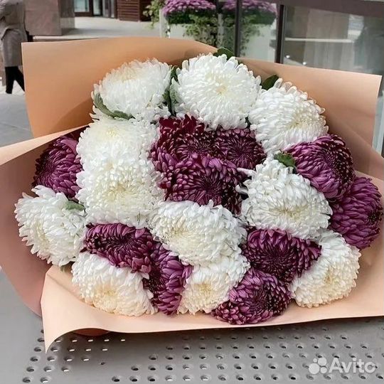 Букет из хризантем 11 21 31 41 51 101