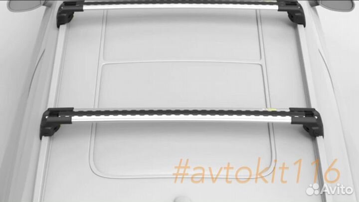 Багажник на интегрированные рейлинги Audi