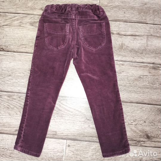 Джинсы вельветовые на рост 110