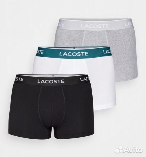 Трусы мужские боксеры lacoste оригинал