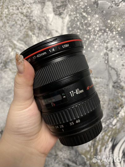 Объектив canon 17-40
