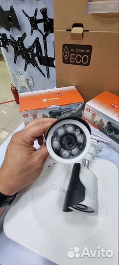 Комплект видеонаблюдения рег + 2 камеры