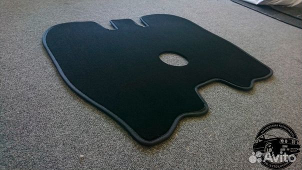 Автоковрик кпп для газ-24 Волга, чёрный