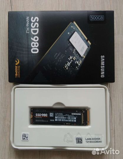 SSD Samsung 980 m.2 500Gb