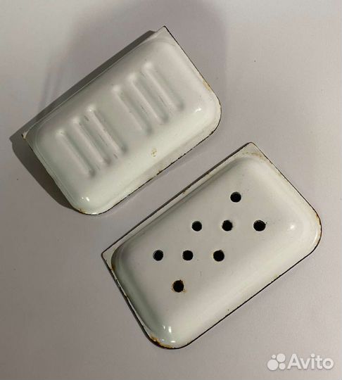 Мыльница металл, эмаль СССР