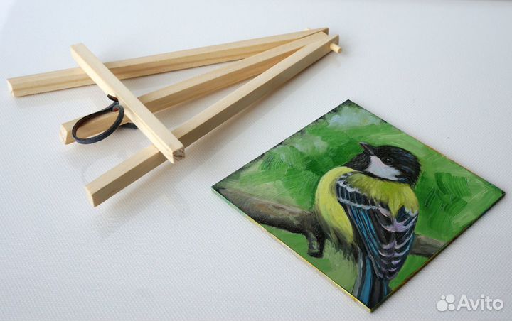 Картина маслом рамке 