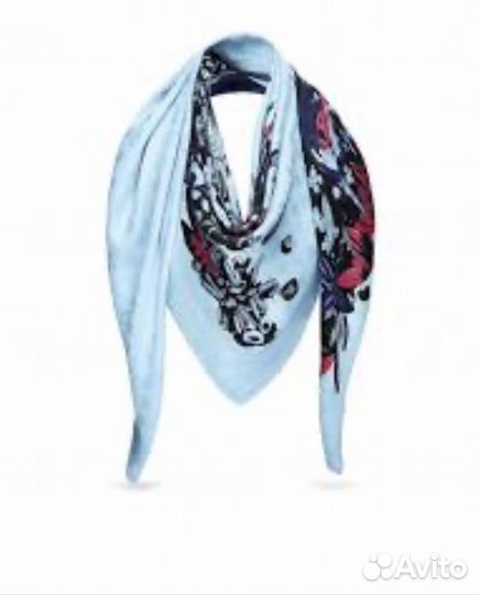 Палантин louis vuitton оригинал шарф платок