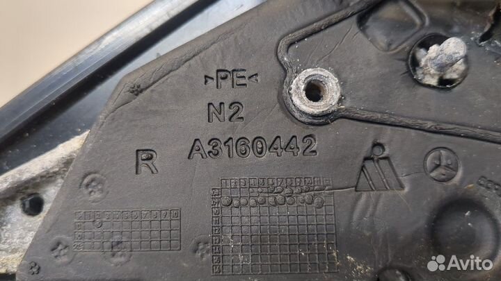 Зеркало боковое правое Mercedes C W204, 2010