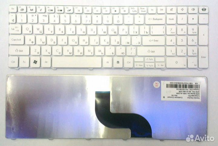 Клавиатура Packard Bell LM81 (Белый)